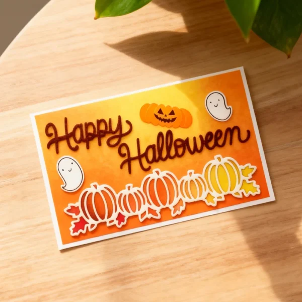 Sumflying Pumpkin Side Strip Cutting Dies 2