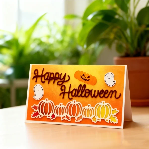 Sumflying Pumpkin Side Strip Cutting Dies 5