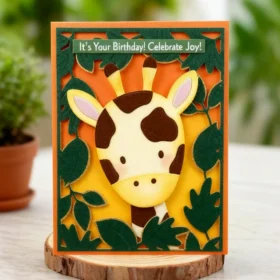 Sumflying Spotted Giraffe Cutting Dies