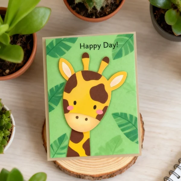 Sumflying Spotted Giraffe Cutting Dies 9