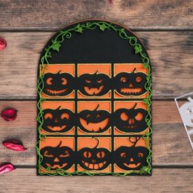 Sumflying Squares Pumpkin Cutting Dies