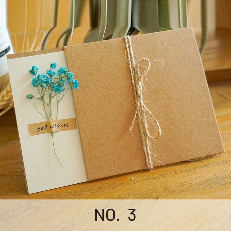 Vintage_Kraft_Dried_Flower_Greeting_Card_Thank_You_Card3_2000 Vintage Kraft Dried Flower Greeting Card Thank You Card3 2000