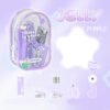 clear portable hole punch stapler scissors tool set sku 3