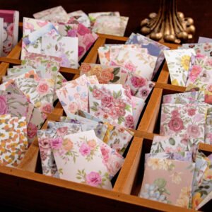 flowers on paper series floral sticker book b2 86763316 959d 4ce9 90ea bf04124863c3