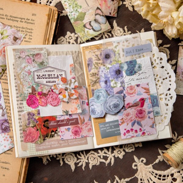 flowers on paper series floral sticker book b3 ac01a281 7fab 43ed 8621 957b71d7a30c