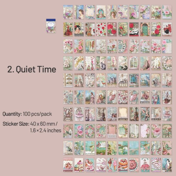 flowers on paper series floral sticker book sku 2 98a87aa8 3ef0 41a3 9078 6d23e664c394
