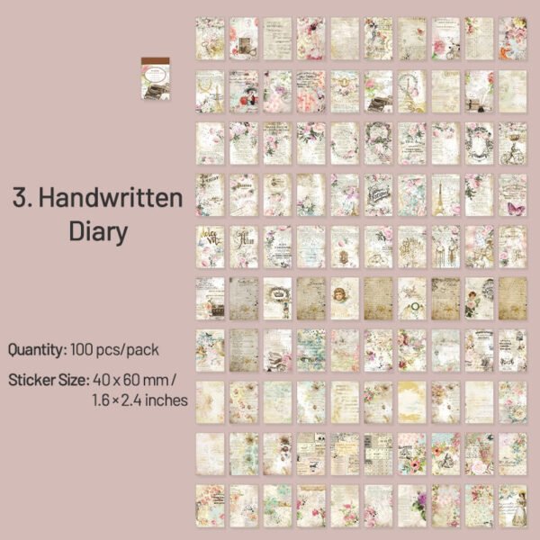 flowers on paper series floral sticker book sku 3 bf21aeb7 75de 49a6 8ad6 159db8b4362f
