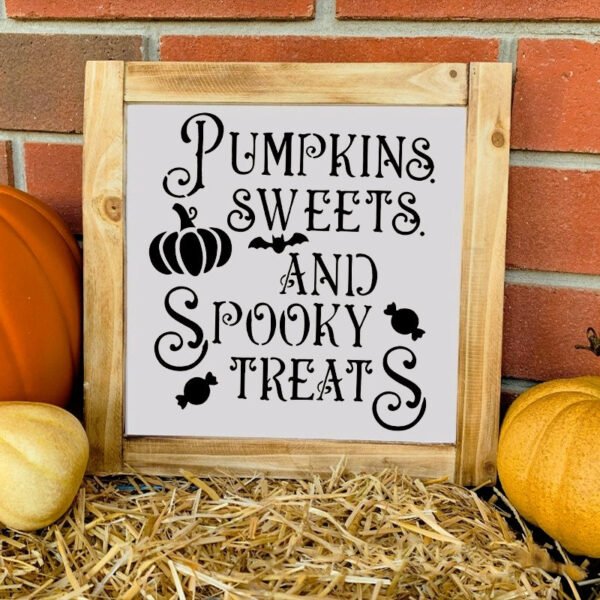 halloween hollow painting stencil set b1