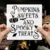 halloween hollow painting stencil set b3