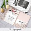 high end tri fold rose flower greeting card invitation sku 3