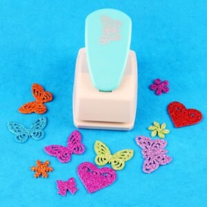 hollow butterfly pattern handheld press embossing tool 6