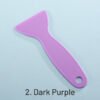 macaron color multi functional plastic scraper sku 2