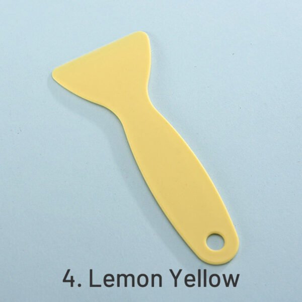 macaron color multi functional plastic scraper sku 4