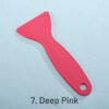 macaron color multi functional plastic scraper sku 6