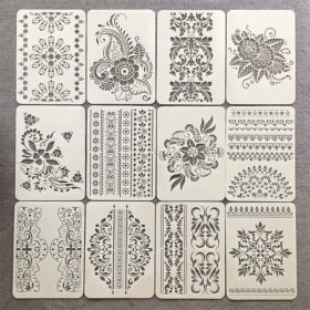 Mandala Hollow Drawing Template Craft Tool