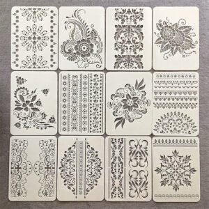 Mandala Hollow Drawing Template Craft Tool