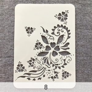 mandala hollow drawing template craft tool sku 8