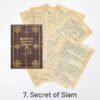 medieval book collection retro english newspaper music score scrapbook paper sku 7