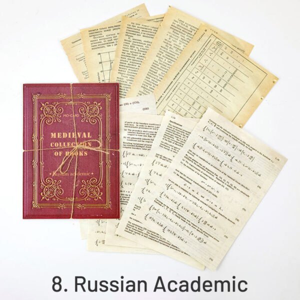 medieval book collection retro english newspaper music score scrapbook paper sku 8