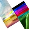 metal luster pet holographic mirror paper a