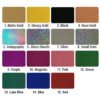 metal luster pet holographic mirror paper sku