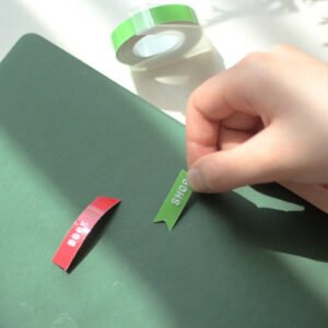 mini portable manual label maker diy embossing typewriter b2