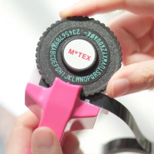 mini portable manual label maker diy embossing typewriter c