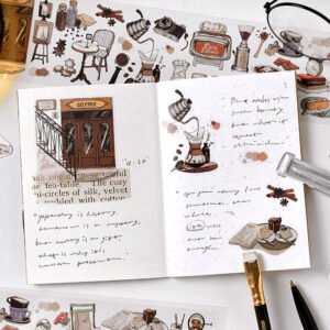 modern travel journal pet strip sticker tape b3
