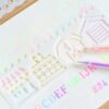 multi purpose hollow ruler coloring painting template b2