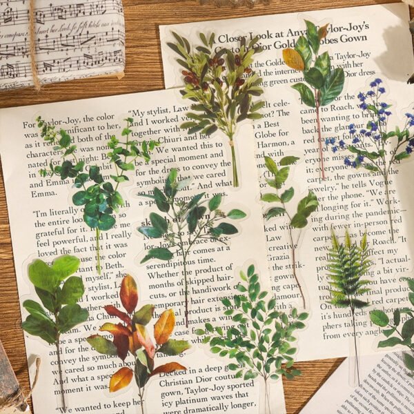 natural history museum insect and plant vinyl stickers b3