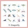 natural history museum insect and plant vinyl stickers sku 11