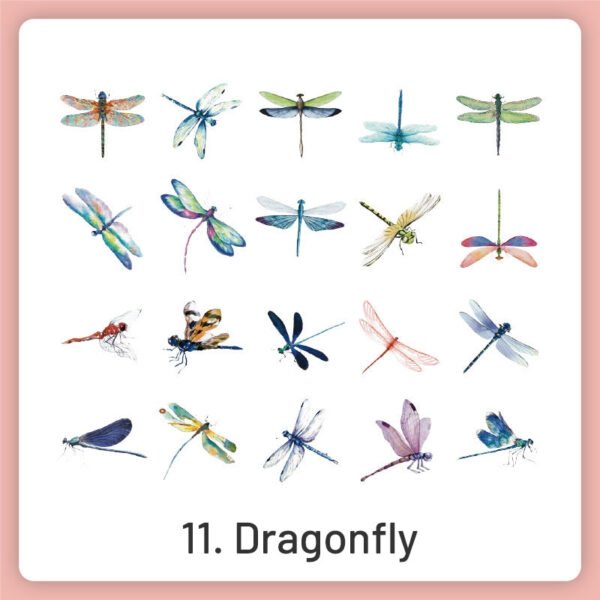 natural history museum insect and plant vinyl stickers sku 11