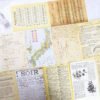 newspaper book collage decorative material paper c