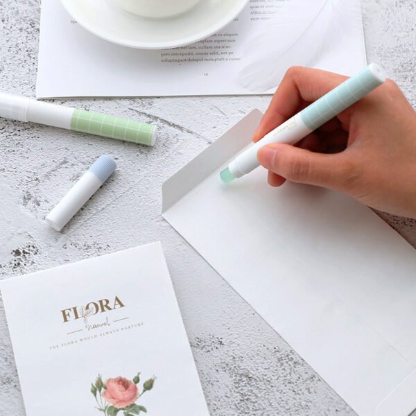 pen shaped solid glue with stick refills pack b