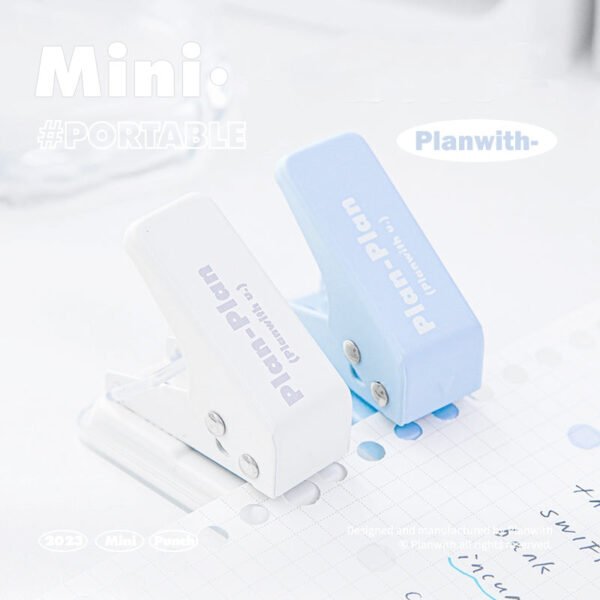 planner tool single hole notebook punch a