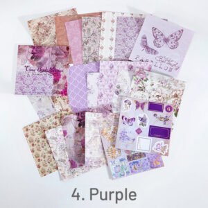 purple vintage texture square background sticker book
