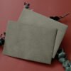 retro solid color triangle envelope b3