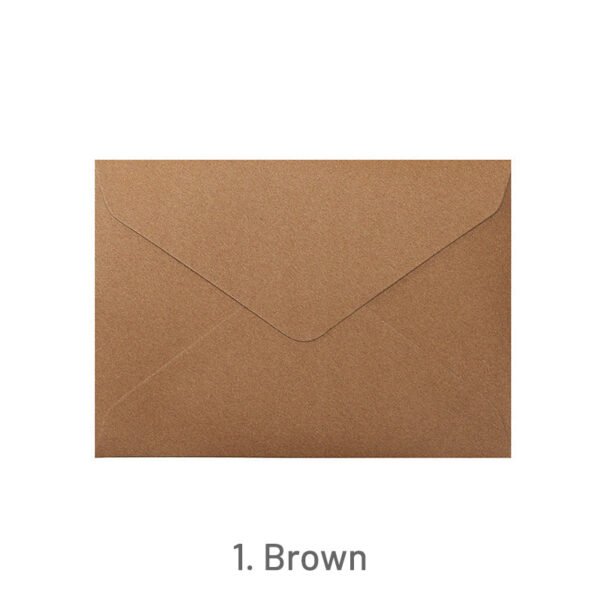 retro solid color triangle envelope sku 1