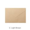 retro solid color triangle envelope sku 2