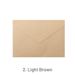 retro solid color triangle envelope sku 2