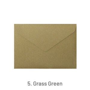 retro solid color triangle envelope sku 5