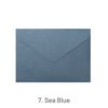 retro solid color triangle envelope sku 7