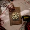 rose theme hollow metal bookmark book clips b5