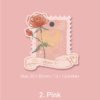 rose theme hollow metal bookmark book clips sku 2