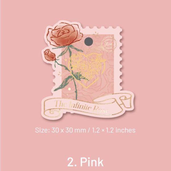 rose theme hollow metal bookmark book clips sku 2
