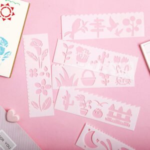 Lace Ruler Pattern Hand-Painted Mold