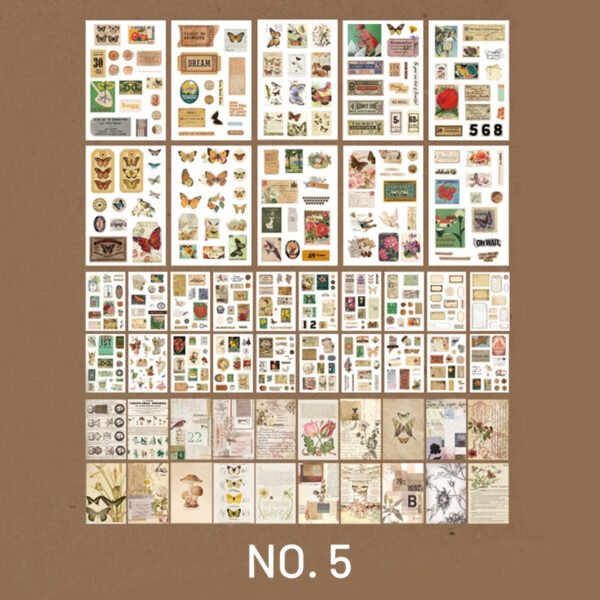 stamprints literary cute hand account sticker material 8
