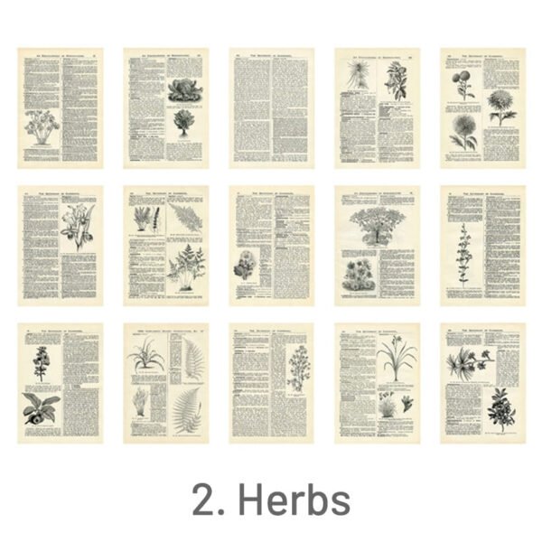 stamprints newspaper book collage decorative material paper 5