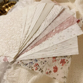 Vintage White Junk Journal Background Scrapbook Paper