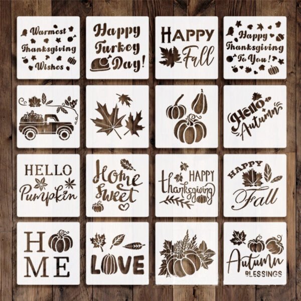 thanksgiving pumpkin and maple leaf carbon steel crafting dies a